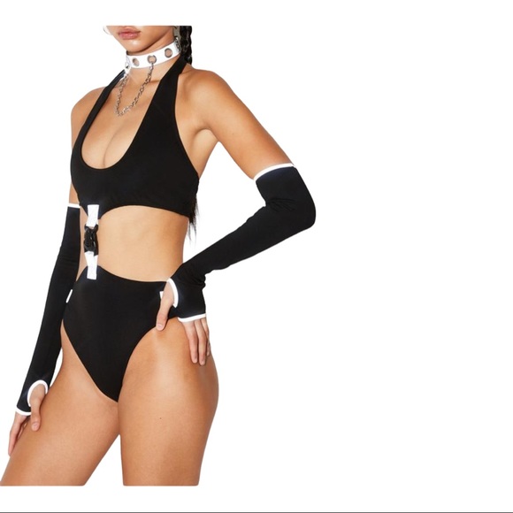 Can't Be Copied Bodysuit Set (NWOT) - Picture 1 of 5